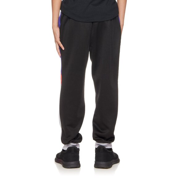 NWT XL(14/16) AND1 Big Boys Front Court Jogger Pants Heather Grey/Black Tapered - Picture 2 of 4